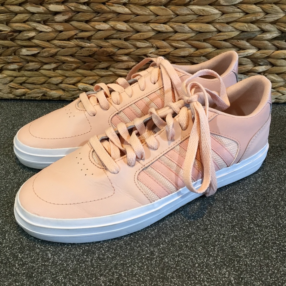 K-Swiss Women's Sneakers in Blush Pink with White Soles